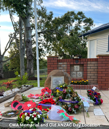 Coomera Anzacs - The Cenotaph