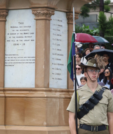 Coomera Anzacs - The Cenotaph