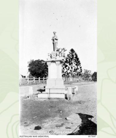 Coomera Anzacs - The Cenotaph